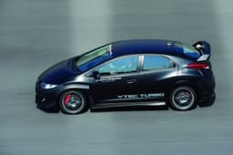 Honda Civic Type R prototype photo gallery